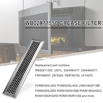 Amazon.com: WB02X11550 JX81L 5304464577 Microwave Charcoal